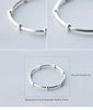 Modian 925 Sterling Silver Beads For Women Adjustable Silver Bracelets Bangles for Women Sterling Silver Fine  Jewelry