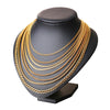 Men Women Necklace Gold Color Snake Miami Cuba Wheat Spiga Paima Link Round Box Curb Chain 24" Choker - Image 2