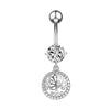 14G Animal Heart Dangle Belly Button Rings Steel Curved Navel Barbell Ring Body Jewelry Piercing Ombligo for Women Girl - Image 17
