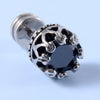 1Pair Punk Gothic Earrings Steel Retro Ear Studs Tragus Helix Cartilage Lobe Women Man Body Piercing Jewelry - Image 23