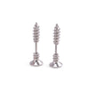 1 Pair Stainless Steel Stud Earrings for Men/Women Cross Pendant Long Tassel Unisex Hoop Earrings Punk Gothic Metal Jewelry - Image 19