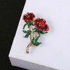 Beautiful Rose Flower Brooches Collection For Women Lady Elegant Flower Pin Summer Design Party Valentine Day Gift - Image 8