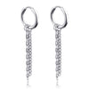 Punk Stainless Steel Chain Hoop Earrings For Women Men Goth Pop Hip Hop Pendants Ear Jewelry Accessories Earring - Image 21
