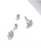 Brilliant Star Butterfly and Snowflake Stud Earrings in Multiple Designs - Image 39