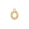 7x8mm Brass Cubic Zirconia Crystal 26 Letter Charms Pendants for Women Necklace Earring Jewelry Accessories Model - Image 26
