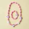 2pcs/Set Natural Wood Beads Jewelry Cute Animal Pattern Necklace Bracelet For Children Party Jewelry Girl Birthday Gift - Image 18