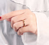 Chain Ring Stainless Steel Rings For Men Women's Rings Geometry Ring Finger Gold Silver Color Ring Set Women Jewelry Gift - Image 6