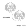 Stainless Steel Pentagram Hoop Earrings for Women Gothic Witchy Star Dangle Earrings Amulet Jewelry - Image 31