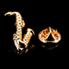 Brooch crystal jewelry Golden Dragon maple leaf bullet Brooch men's shirt Wedding Suit Lapel Badge Pin gift - Image 25