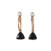 Korea Women Cat's Eye Triangle Stone Pendant Hoop Earrings Small Simple Temperament Female Wedding Jewelry - Image 13