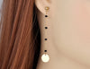 Bohemia Style Stainless Steel Choker Necklace Bracelet Earrings Sets For Women Girls Black Crystal Chain Jewelry - Image 17