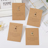 Personality Birthstone Moon Star Crystal Pendant Necklace for Women Clavicle Chain Choker Birthday Party Jewelry Gift - Image 16