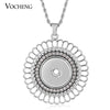 Stainless Steel Chain Vocheng Interchangeable Jewerly Ginger Snap Jewelry Toggle Necklace Pendant for 18mm Snap Charms - Image 21