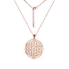 Flower of Life Sacred Geometry Necklace Stainless Steel Mandala Neck Chain Women Men Vintage Universal Spiritual Jewelry - Image 25