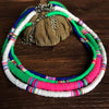 4/6/8mm 20 Colors Polymer Clay Necklace Soft Pottery Choker Necklace Colorful Surfer Beads Collar Handmade Jewelry Gifts - Image 3
