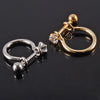 Stainless Steel Cartilage Cuff Earring with 0.8 mm Gauge and 8 mm Shaft - Image 22