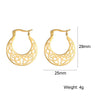 Stainless Steel Pentagram Hoop Earrings for Women Gothic Witchy Star Dangle Earrings Amulet Jewelry - Image 23