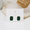 Green Color Hanging Earrings for Women Crystal Wedding Jewelry Imitation Pearl Drop Earrings Boucle Oreille - Image 4