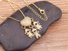 Family Pendant Necklace with Child Figure Combinations and Stone Accents - Image 25