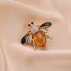 Cute Rhinestone Bee Brooch Women Party Accessories Insect Pearl Corsage Brooches Clothing Accessories - Image 5