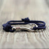 Charm Fish Hook Anchor Bracelet Double Layer Adjustable Milan Rope Braclet Men Women Sailing Adventure Accessories Gifts - Image 18