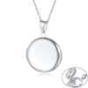 Delicate Floral Oval Heart Locket Pendant Necklaces for Women,Stainless Steel Photo Frame Promise Love Keepsake Gift - Image 17