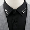 1 Pair Retro Lapel Pin Brooch Vintage Tree Leaf Collar Pin Hollowed Out Crown Shirts Suits Breastpin Jewelry Accessories - Image 18