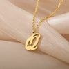 Dainty Initial Letter Necklaces For Women Gold Color Minimalist Stainless Steel Initial Necklace Wedding Jewelry Gift - Image 48