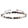 Adjustable 4 mm Beaded Stretch Bracelet in Multiple Color Styles - Image 33