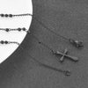 Stainless Steel Vintage Cross Bohemia Religious Rosary Pendant Necklace For Women Men Charm Jewelry Gifts - Image 35