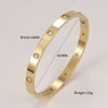 Stainless Steel Cuff Bangle with Crystal Details in Multiple Designs - Image 13