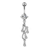 14G Animal Heart Dangle Belly Button Rings Steel Curved Navel Barbell Ring Body Jewelry Piercing Ombligo for Women Girl - Image 10