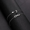 Summer A-Z Letter Initial Anklets For Women Silver Color Heart Anklet Bracelet Leg Chain Beach Party Foot Jewelry - Image 15