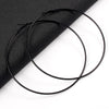 Exaggerated 12CM Oversized Hoop Earrings Basketball Smooth Big Circle Earrings for Women Punk Jewelry Oorbellen - Image 6