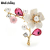 Shell Plum Blossom Flower Brooches For Women Wedding Office Brooch Pins Year Jewelry Gifts - Image 7