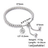 Zodiac Pendent Beads Chain Bracelets for Women Stainless Steel Charm Bracelet Aries Pisces Gemini Aquarius Taurus - Image 11