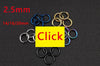 Stainless Steel Hoop Earrings with 3 mm to 5 mm Bands in Multiple Sizes - Image 37