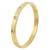Beautiful Lovers Bracelets Woman Bracelets Stainless Steel Bangles and Bangles Cubic Zirconia Golden Woman Jewelry Gifts - Image 5