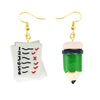 Cute Dangly Earrings Jewelry Handmade Earrings Summer Unusual Hook Earrings Women Girls Dangly Motorcycle Dice - Image 6