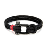 Men's Nautical Double Strand U shape Shackle Survival Rope Bracelet Women Outdoor Camping Rescue Emergency Rope Jewelry - Image 8