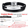 Multi Layer Leather Bracelets for Men Women Customizable Engraving Stainless Steel Personalized Bangle,Fathers Day Dad Gift - Image 16