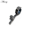 2pc Punk Stainless Steel Heart Star Cross Dangle Ear Clip Cuff Circle Earrings For Men Women No Pierced Fake Ear Jewelry - Image 13