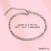 Figaro Chain Anklet,Figaro Chain Ankle Bracelet for Men Women,Everyday Dainty Anklet,Adjustable - Image 9