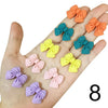 clip on earing girls children Pink jewelry child clip earrings Butterfly Shell Star flower ear clip for kids gift 5 Pairs - Image 14