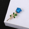 Beautiful Rose Flower Brooches Collection For Women Lady Elegant Flower Pin Summer Design Party Valentine Day Gift - Image 4