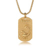 12 Styles Constellation Zodiac Astrology Men Necklace Pendants Stainless Steel Jewelry Taurus Aries Virgo Libra Scorpio - Image 19