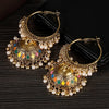 Gypsy Ethnic Round Bells Indian Jewelry Earrings Vintage Tribe Jhumka Earrings Kolczyki Wedding Jewelry - Image 1