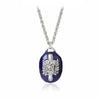 The Vampire Diaries Necklace Elena Gilbert Necklaces for Women Movie Jewelry Charm Katherine Klaus Forbes Blue Stone Choker - Image 7
