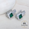 Women Silver Bridal Jewelry Sets Zircon Costume Jewellery Wedding Party Rings Bracelets Pendant Earrings Necklace - Image 4