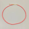 Colorful Beaded Choker Necklace with Adjustable String - Image 23